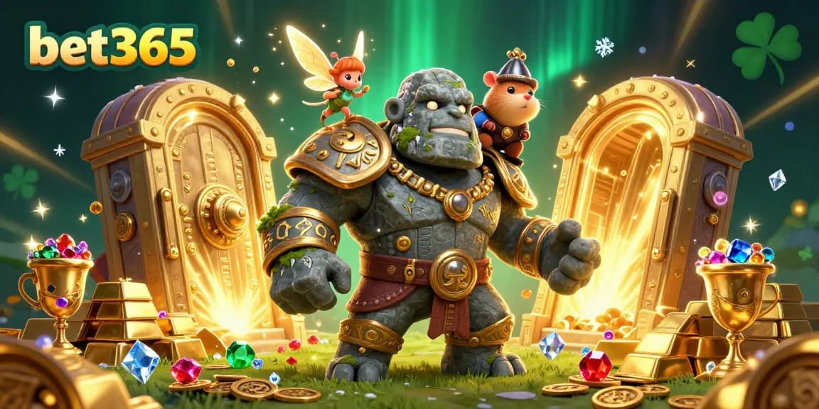 Engage in thrilling gameplay at bet365, featuring treasure and adventures in an enchanting casino realm.