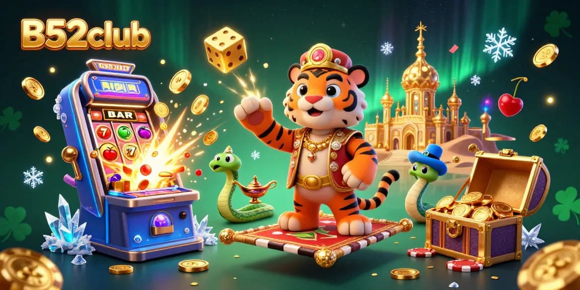 B52club players enjoy a vibrant online casino experience with slot machines and jackpots.