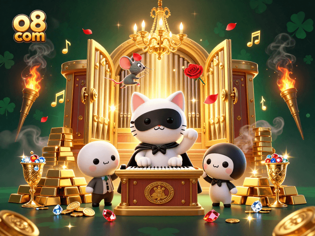 Experience excitement with the dazzling o8 com casino scene filled with treasures and lively characters.