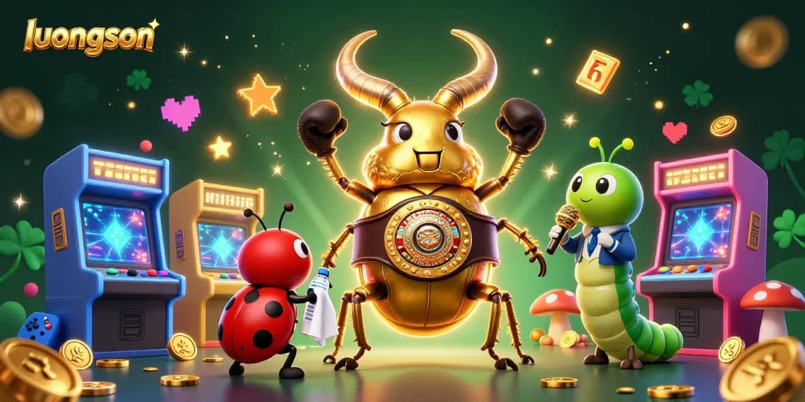 Experience thrilling action with luongson's vibrant casino games and colorful characters.
