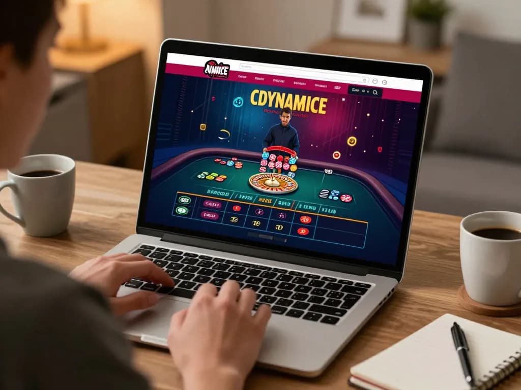 Player engaging with sc88 online roulette game, chips laid out in an elegant home office.