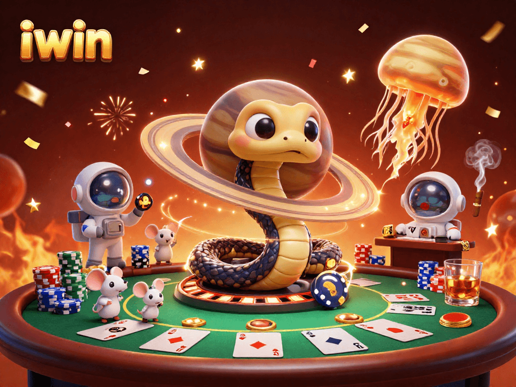 Engage in thrilling bets with iwin's cosmic casino, featuring a unique roulette wheel.