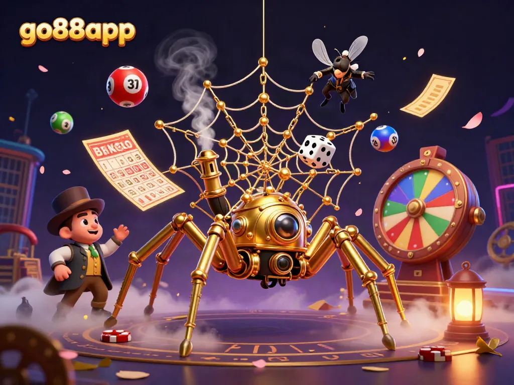 Catch thrilling moments at go88app with vivid lottery games in a dynamic 3D illustration.