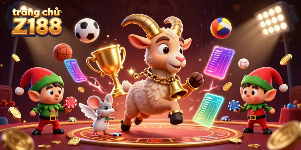 Experience the thrill of gaming at trang chủ Z188, where festive chaos meets gambling excitement.