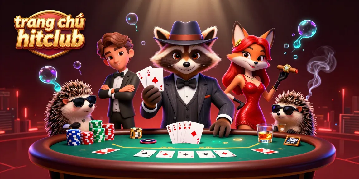 Experience the thrill on trang chủ hitclub with a captivating 3D casino scene featuring dynamic characters and vibrant elements.