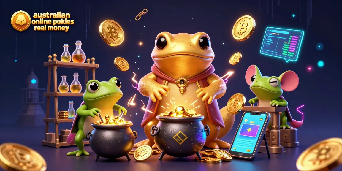 Play australian online pokies real money amid a vibrant scene of alchemy and gold creation.