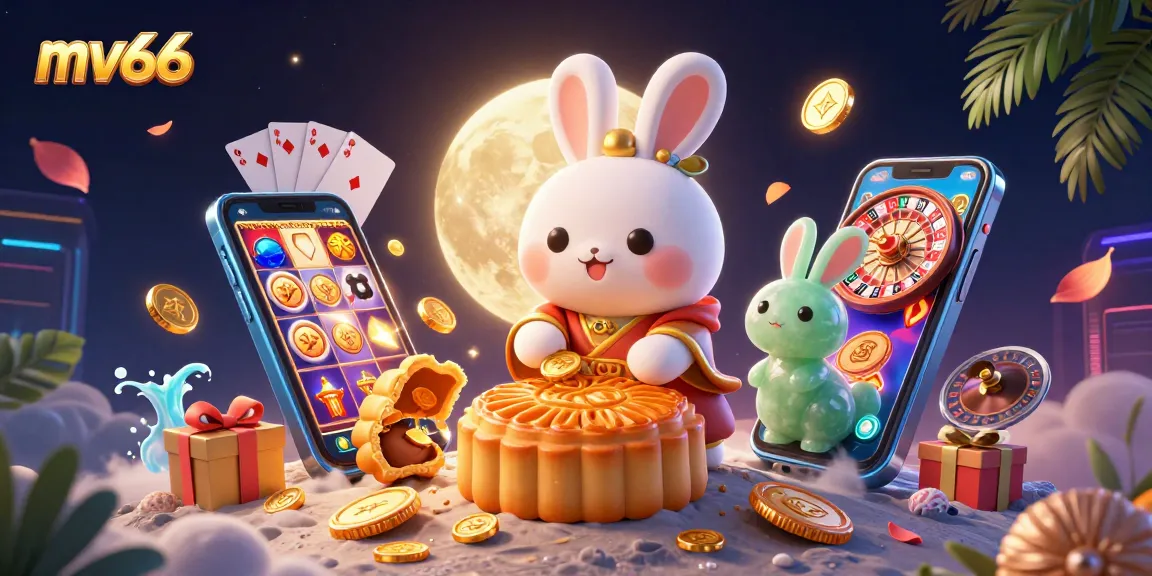 Experience thrilling gameplay at mv66 with a vibrant 3D illustration showcasing fortune and fun in action.