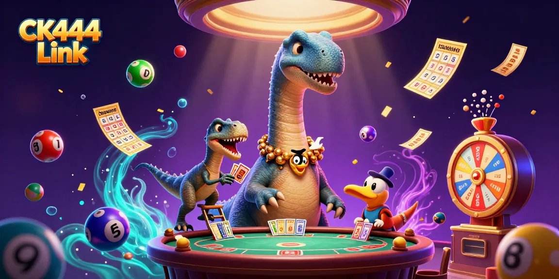 Engage thrillingly with CK444 Link while experiencing vibrant gambling fun in 3D.